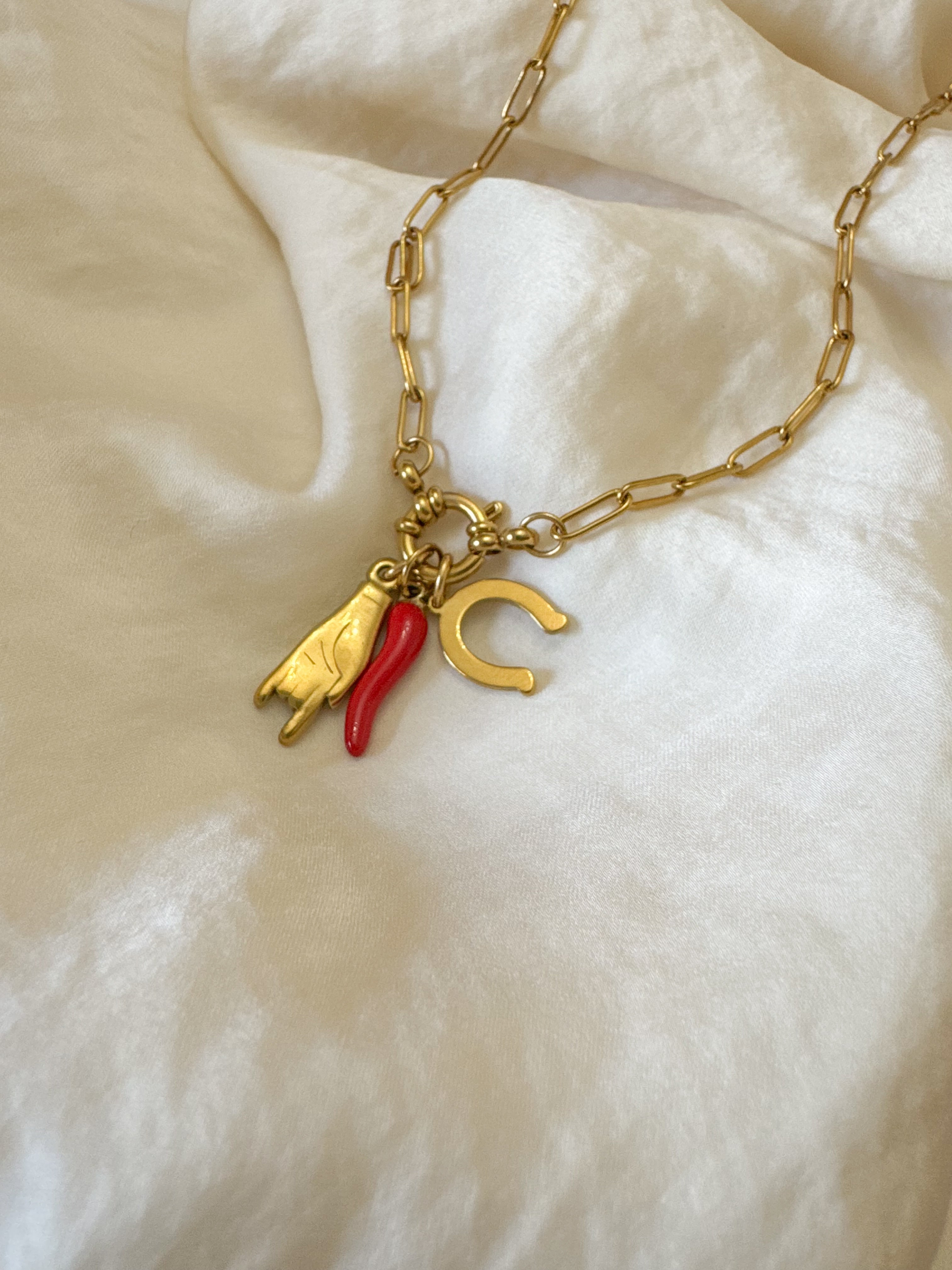 Collana Calabria talismano