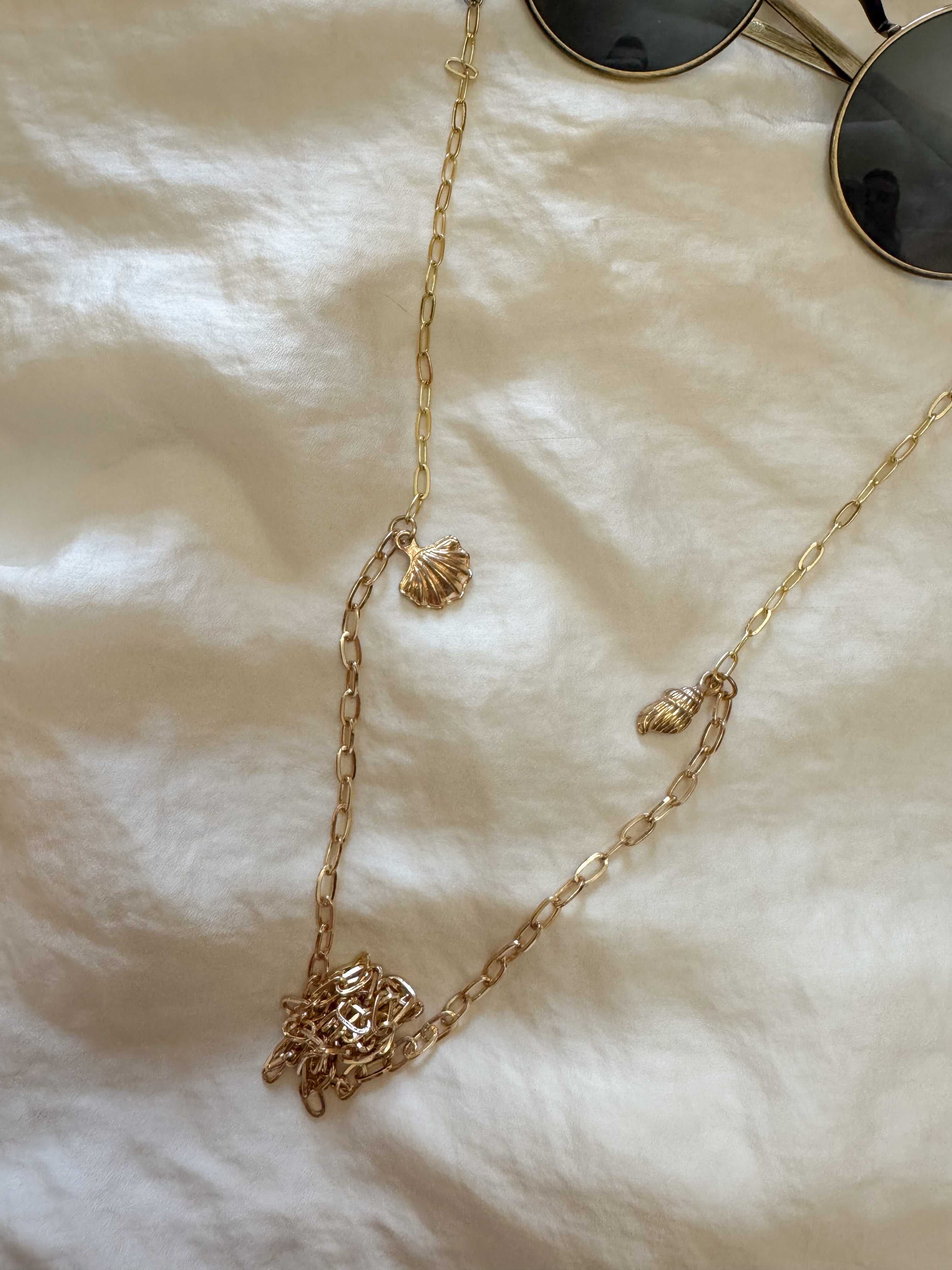 Catenella Occhiali conchiglie