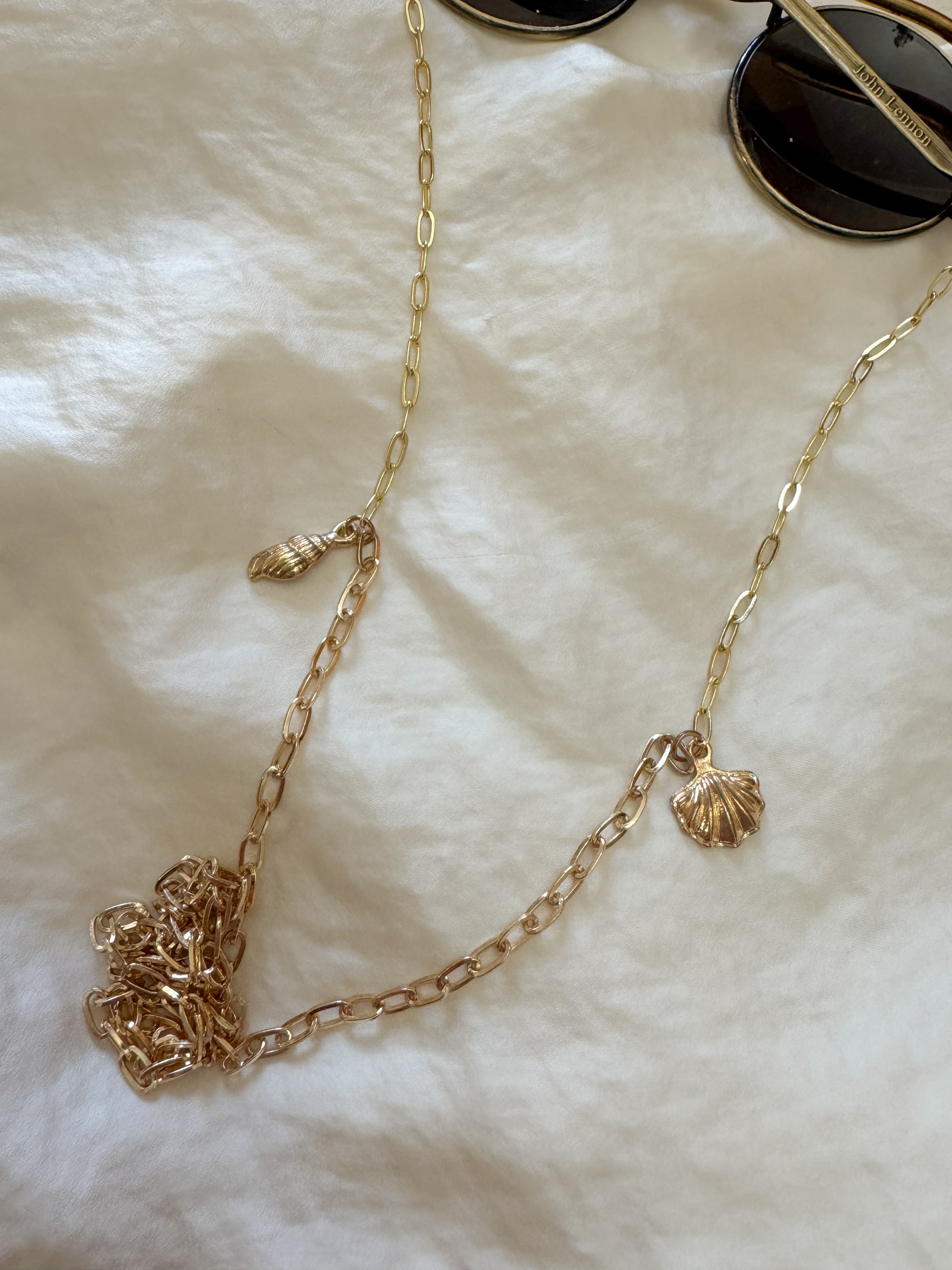 Catenella Occhiali conchiglie